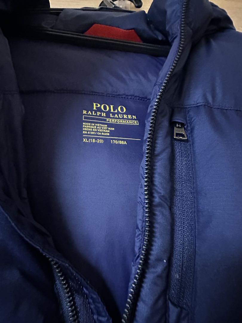 POLO RALPH LAUREN ネイビー ダウンジャケット XL