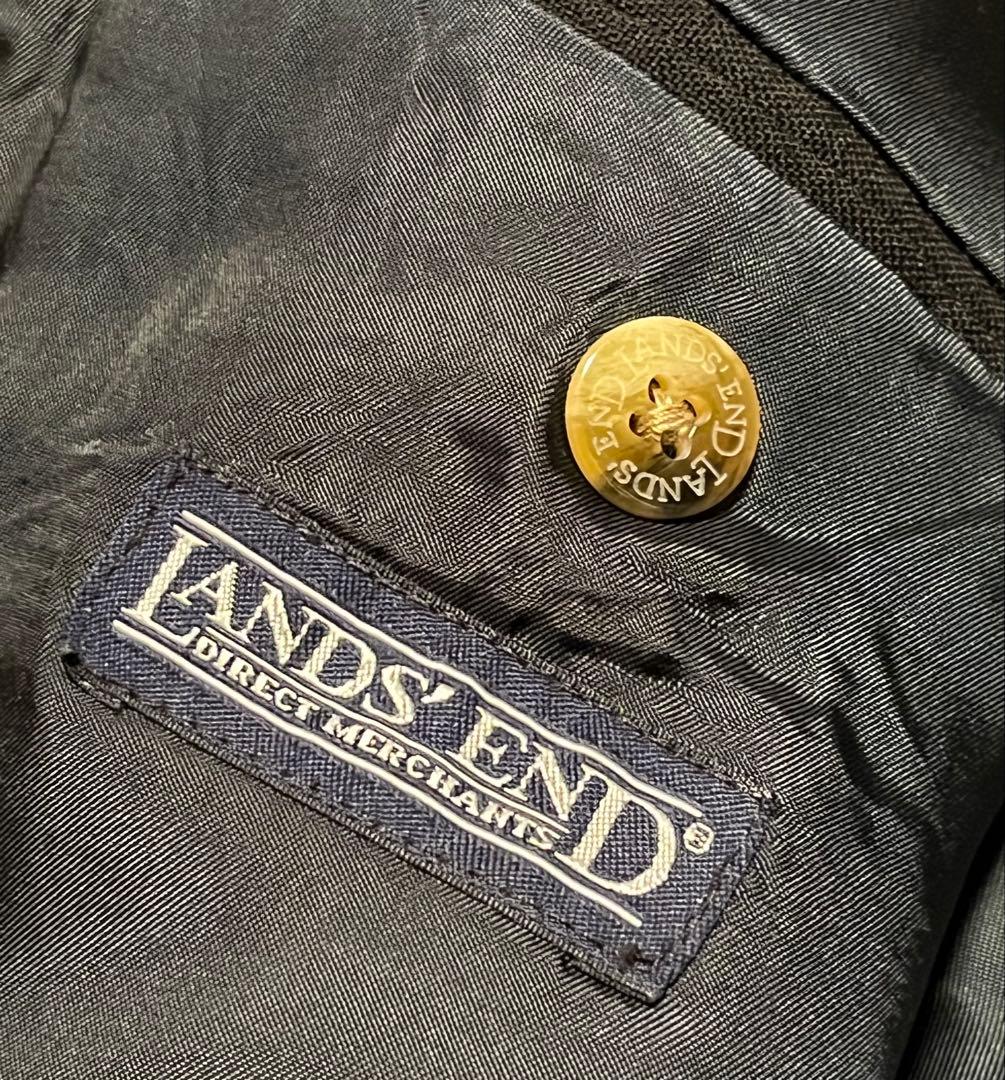 アメリカ製 LANDS’END ランズエンド テーラード ブレザー 古着 40R アメリカ製 LANDS’END ランズエンド テーラード ブレザー 古着 40R