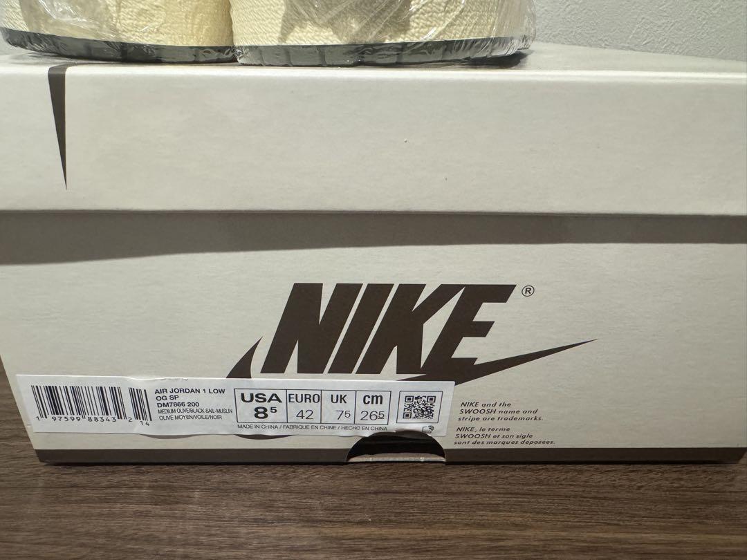 靴 NIKE air jordan1 Travis Scott
