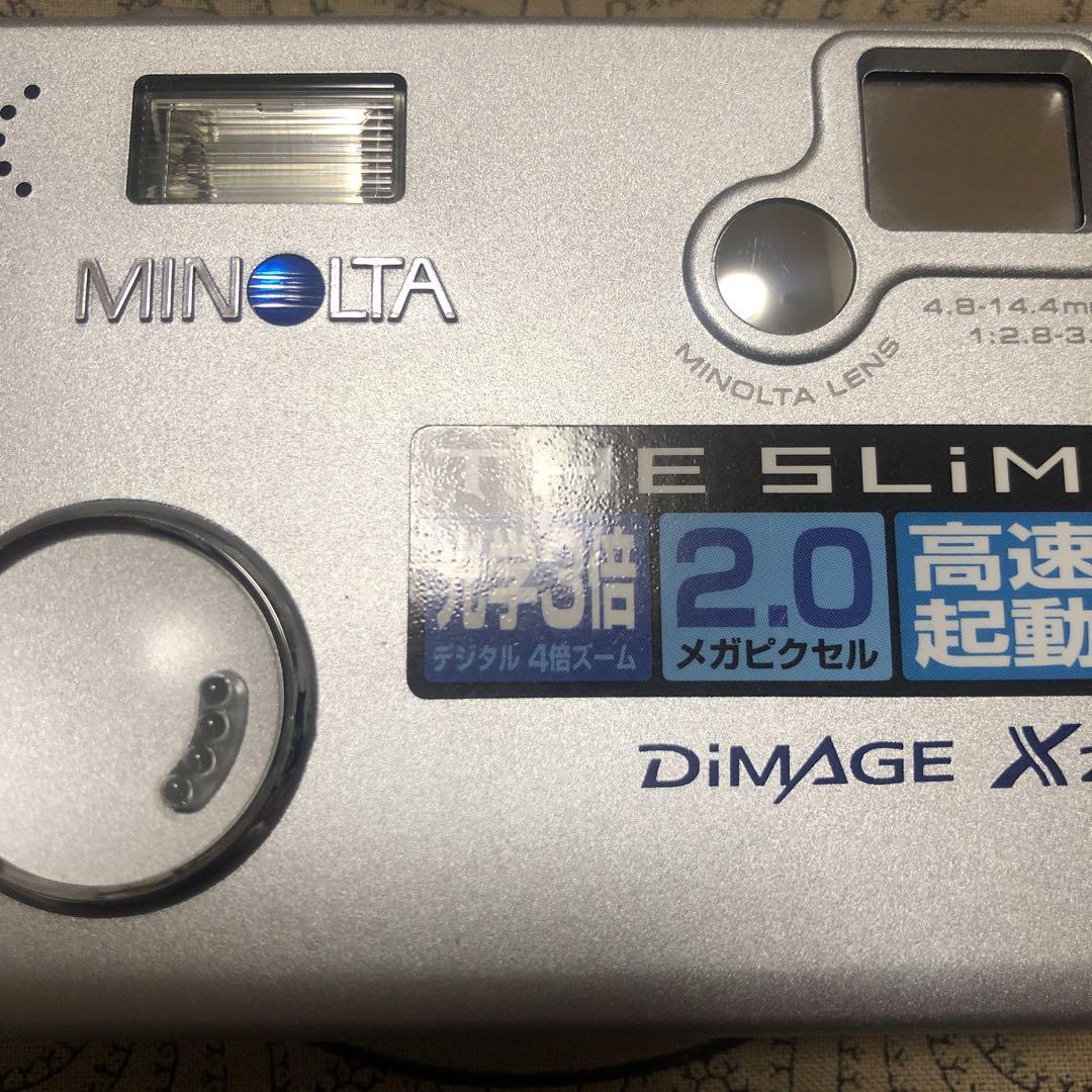 ほぼ新品 MINOLTA DiMAGE X20 デジカメ コンデジ