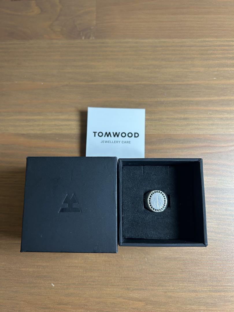 TOM WOOD トムウッド ブラックスピネル 24石 シルバーリング 56