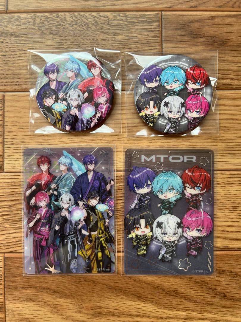 めておら Meteorites 夏グッズ 缶バッジ カード 4点セット - メルカリ