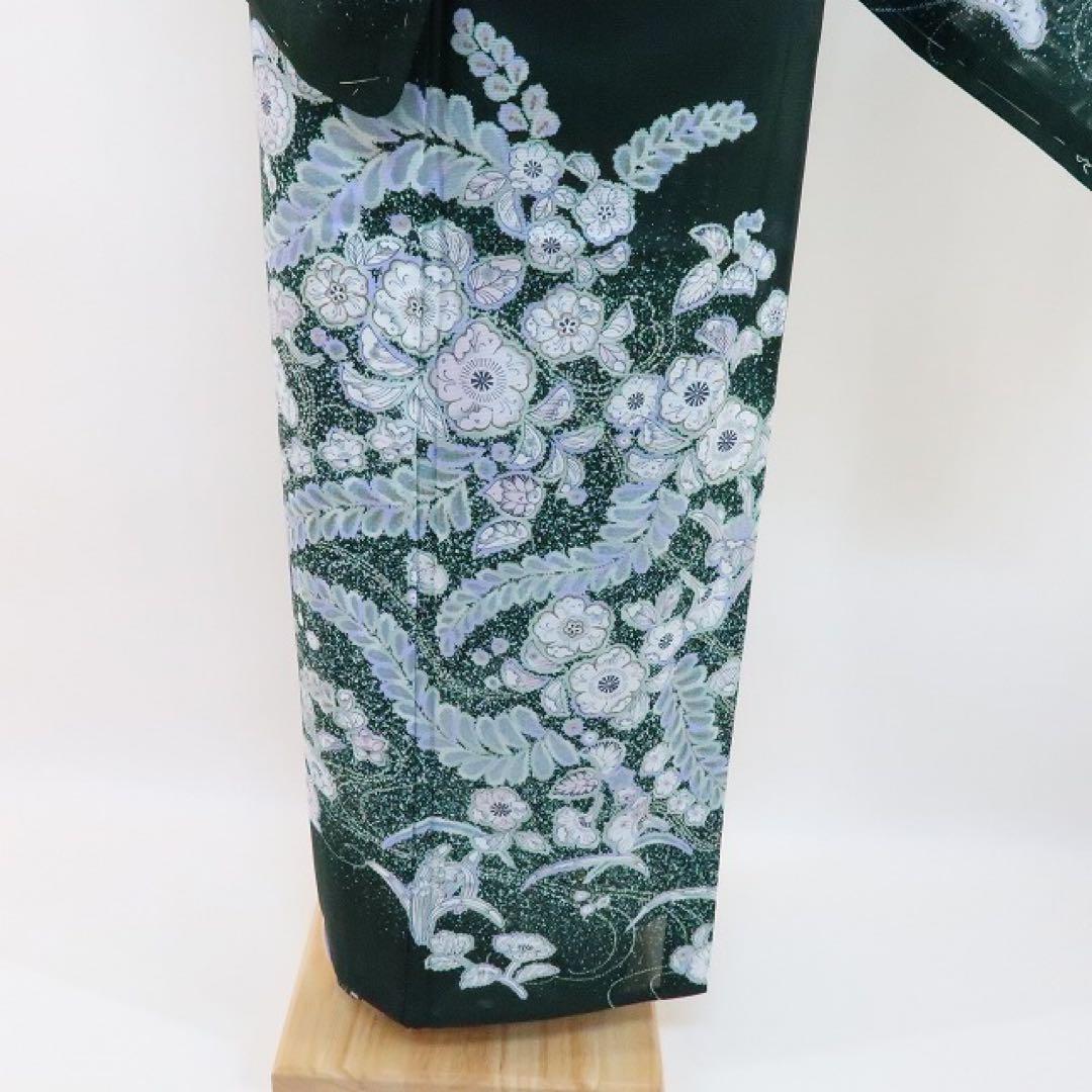 専用✺新品 洗える夏着物 辻が花 絽 訪問着 着物 A-406 画像4