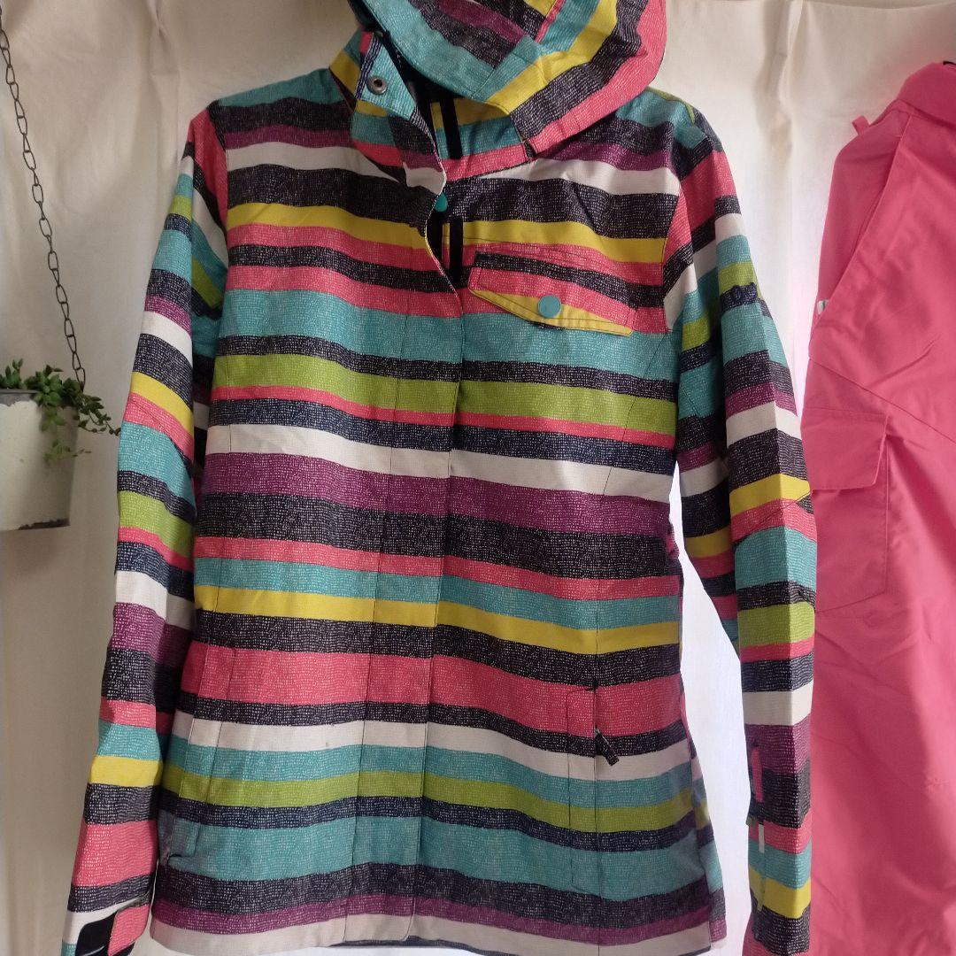 ROXY　スノーボード ウェア Мサイズ　クリーニング済　美品　上下セット