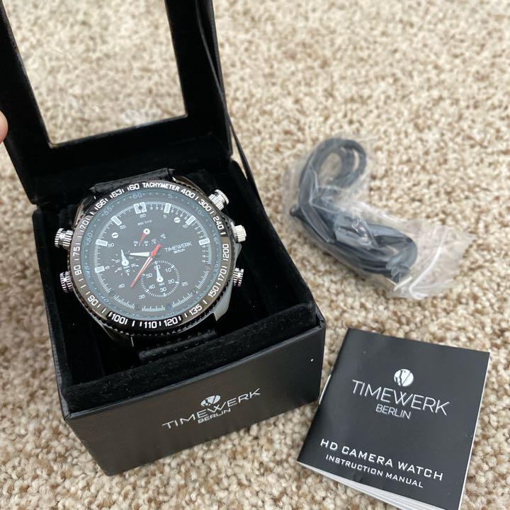 ッシュエア 新品 録画機能搭載 腕時計 VI3HS-m80196980510 TIMEWERK BERLIN録音 ≁までに