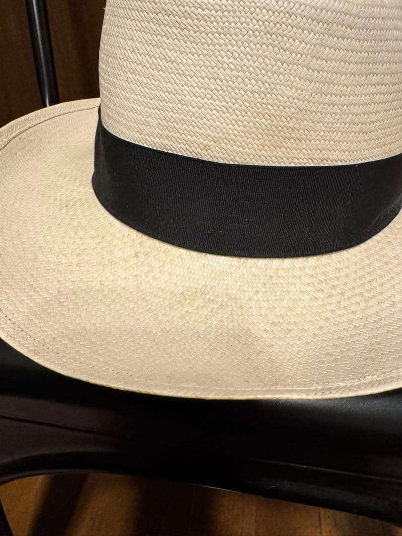 ボルサリーノ パナマハット ワイドブリム 59