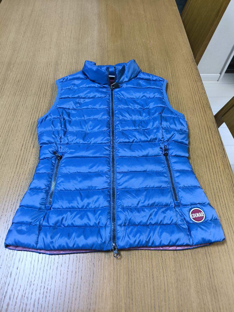 COLMAR ORIGINALS ダウンベスト 青