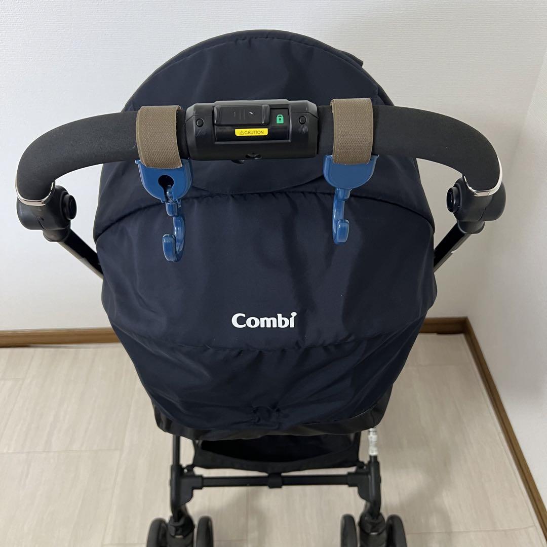 極美品⭐︎コンビ CWL スゴカルα 4キャス エッグショック　ベビーカー