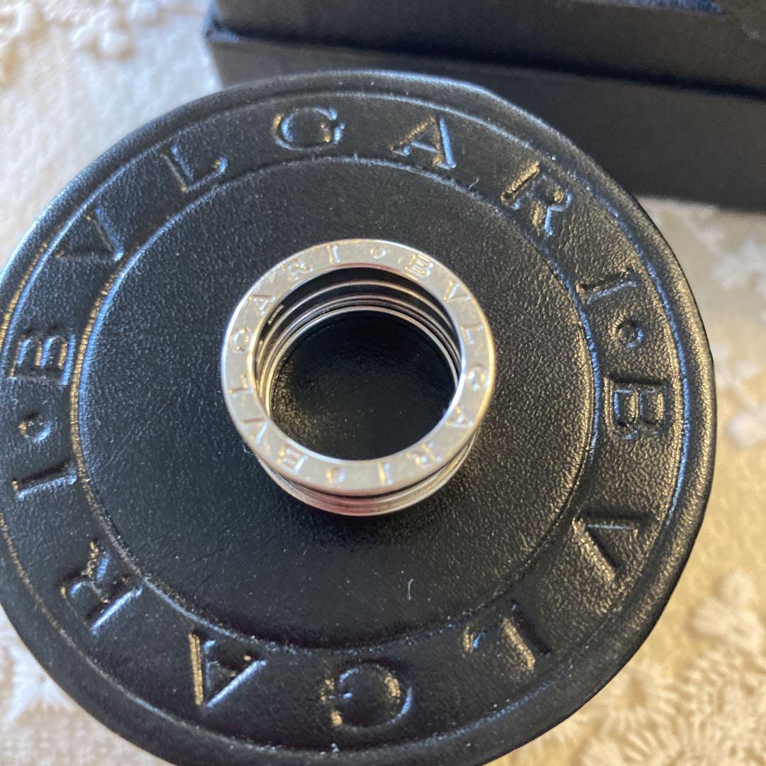 BVLGARI　ブルガリ　指輪　B.ZERO1　ビーゼロワン　K18WG　9号