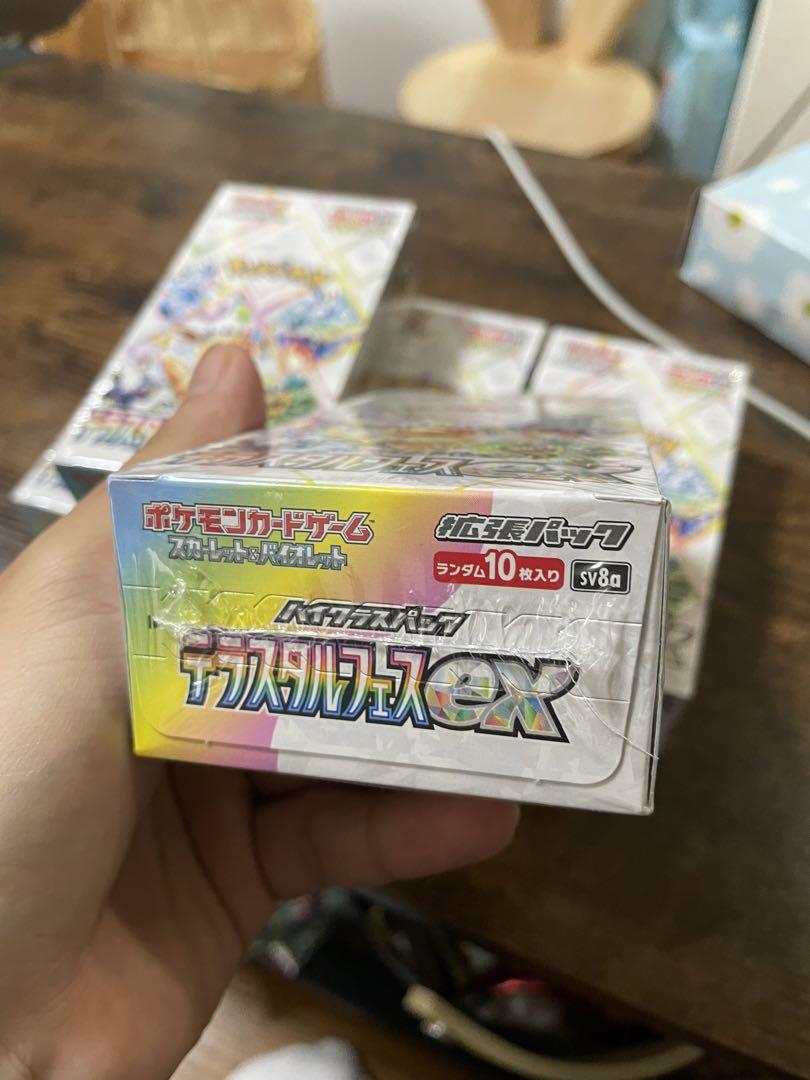テラスタルフェス　5box シュリンク付き　ポケモンカード
