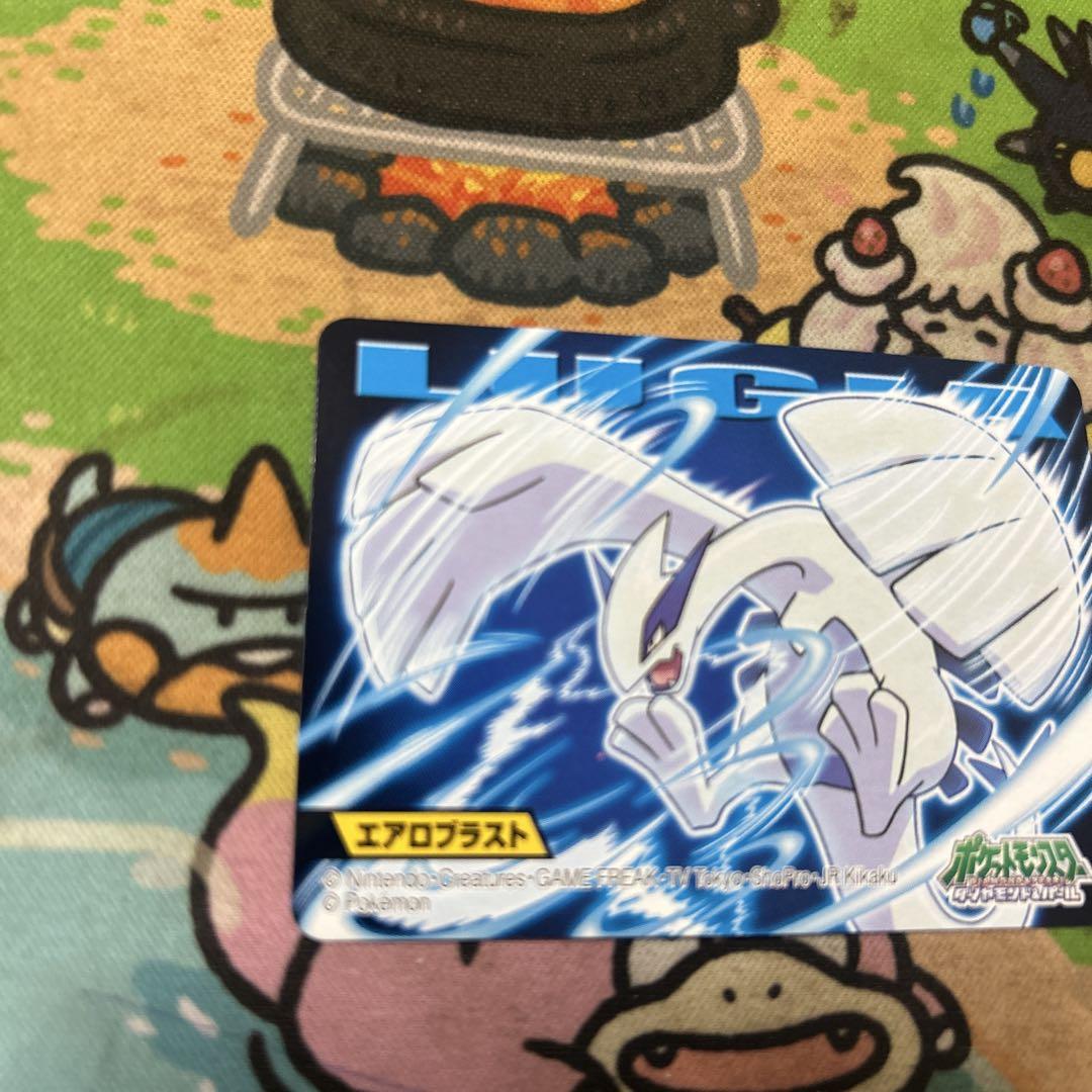 ポケモンキッズカード　ルギア　エアロブラスト