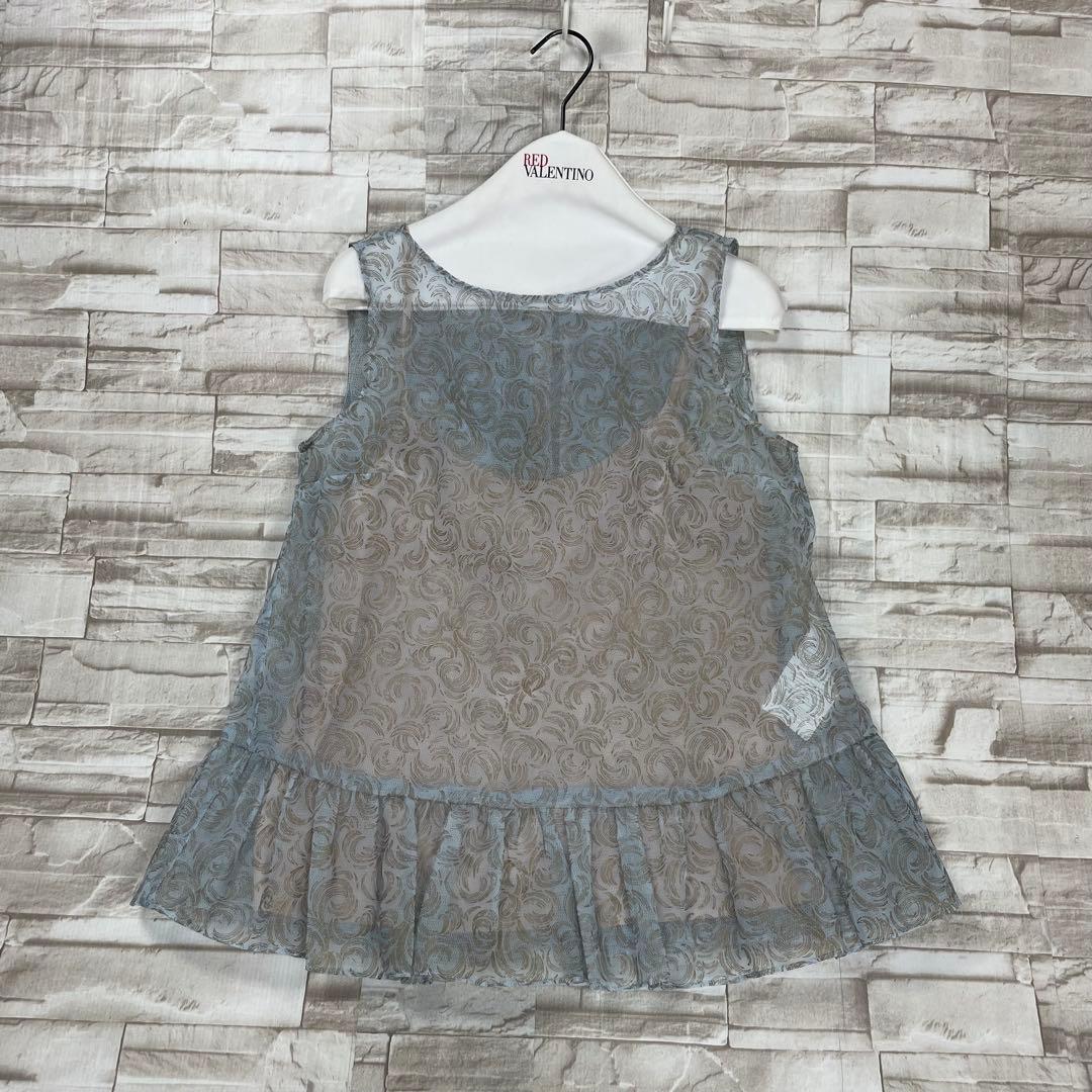 【良品】レッドヴァレンティノ★バックリボン セットアップ ドレス チュール 40 【良品】レッドヴァレンティノ★バックリボン セットアップ ドレス チュール 40