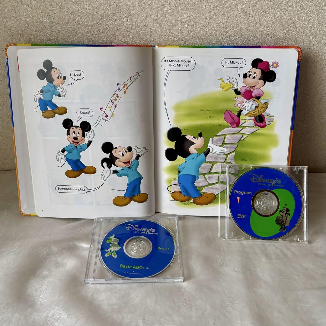 トークアロング　Disney World of English 知育玩具セット DWE ディズニー英語システムお試しセット トークアロング 絵本