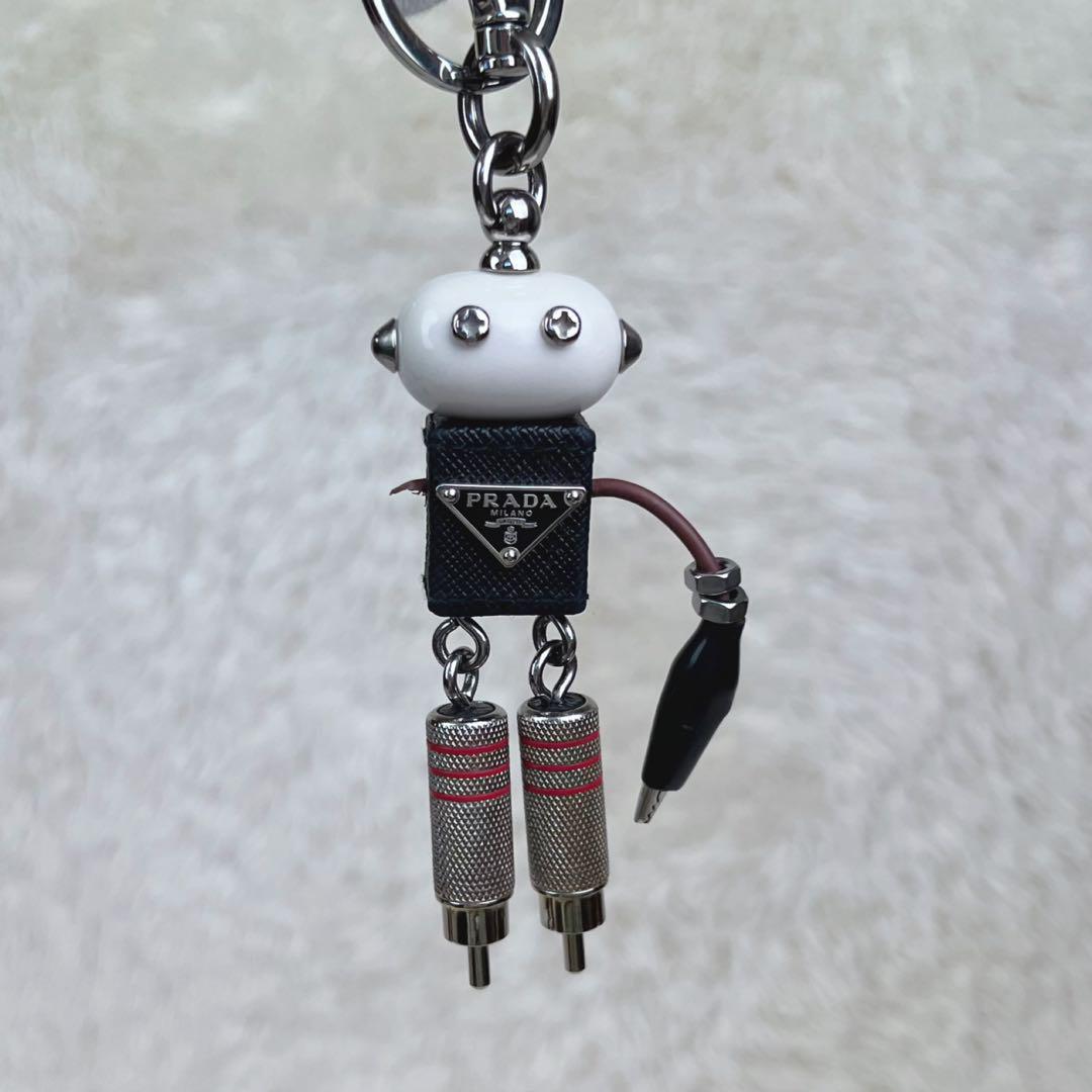 PRADA プラダ キーホルダー キーリング エドワード ロボット