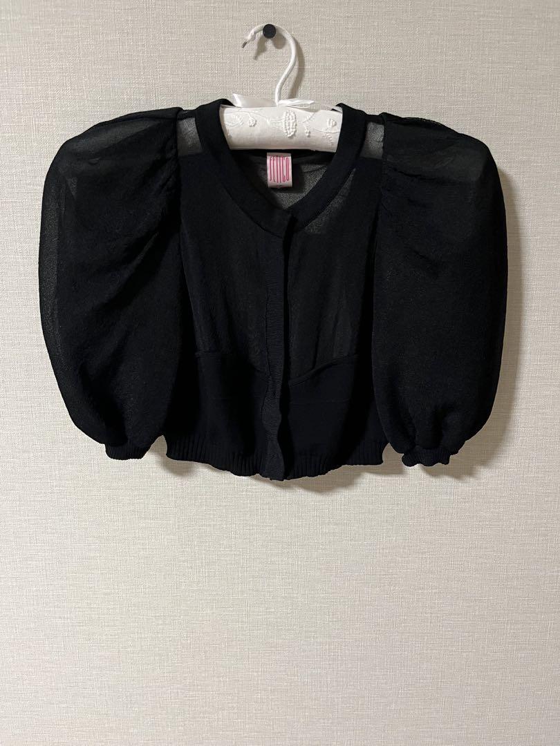 FETICO 24SS パフスリーブ トップス ブラック サイズ2 - メルカリ