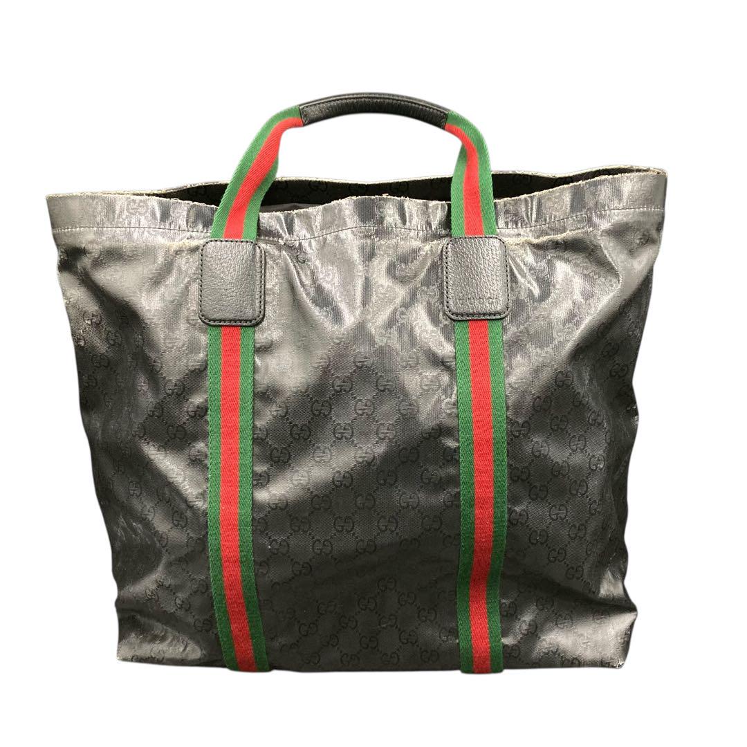 GUCCI 763287 GGクリスタル シェリーライン トートバッグ