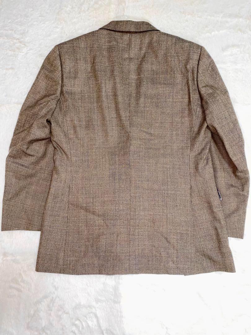 【美品】BURBERRY バーバリー セットアップ スーツ 3ピース ブラウン系