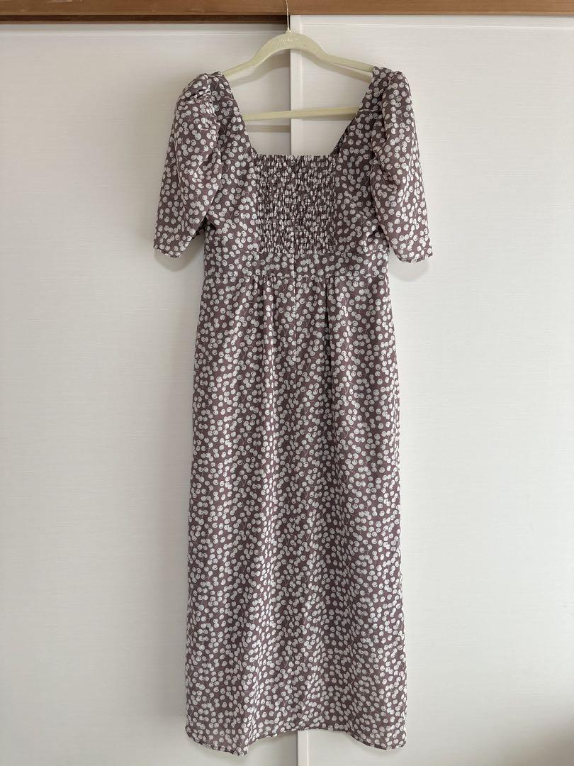 Cherry Pattern Cache-Coeur One-Piece M