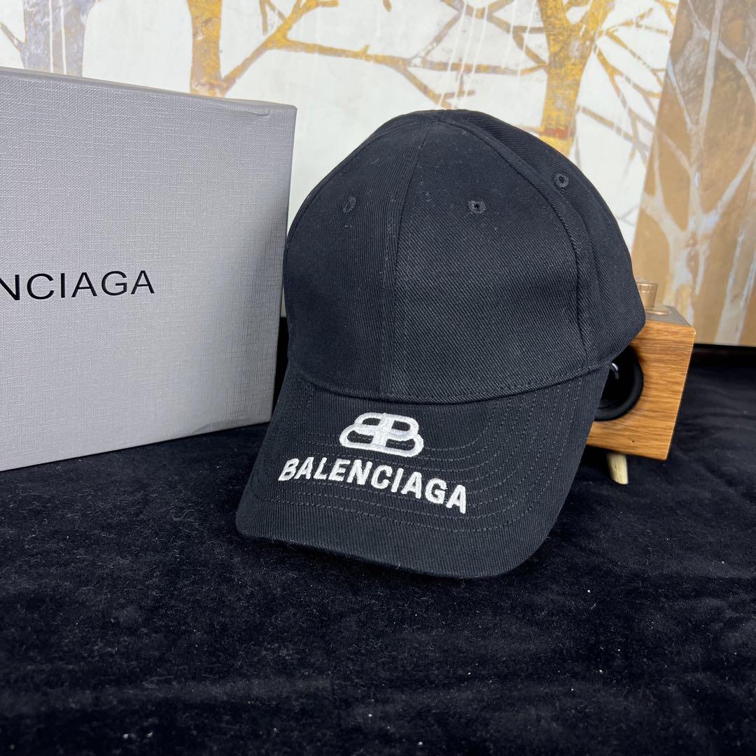超人气新品BALENCIAGA イタリア製 刺繍 ロゴ キャップ