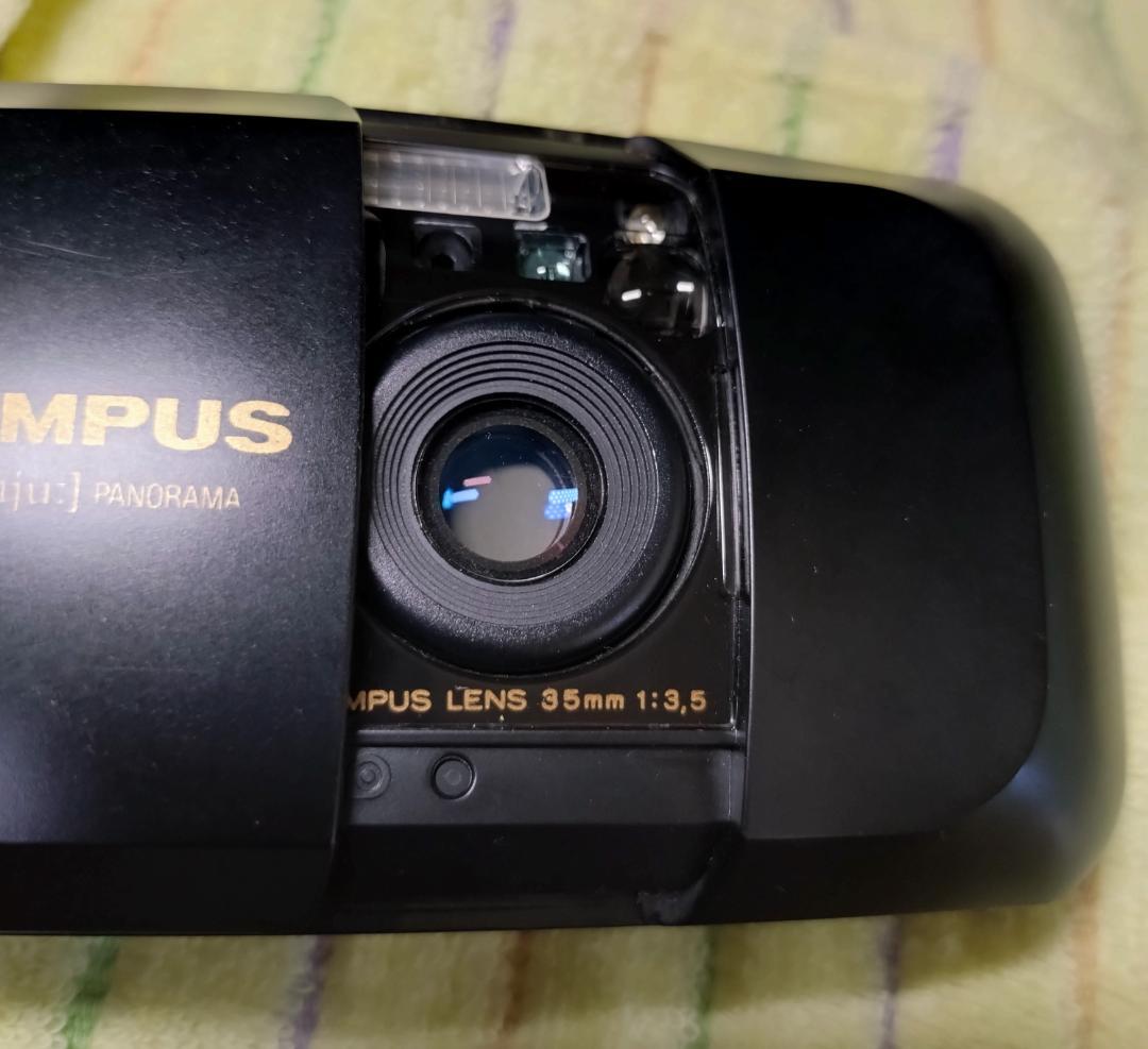 OLYMPUS コンパクトフィルムカメラ μ mju 初代 ジャンク OLYMPUS オリンパス μ mju ミュー 初代 コンパクト フィルム
