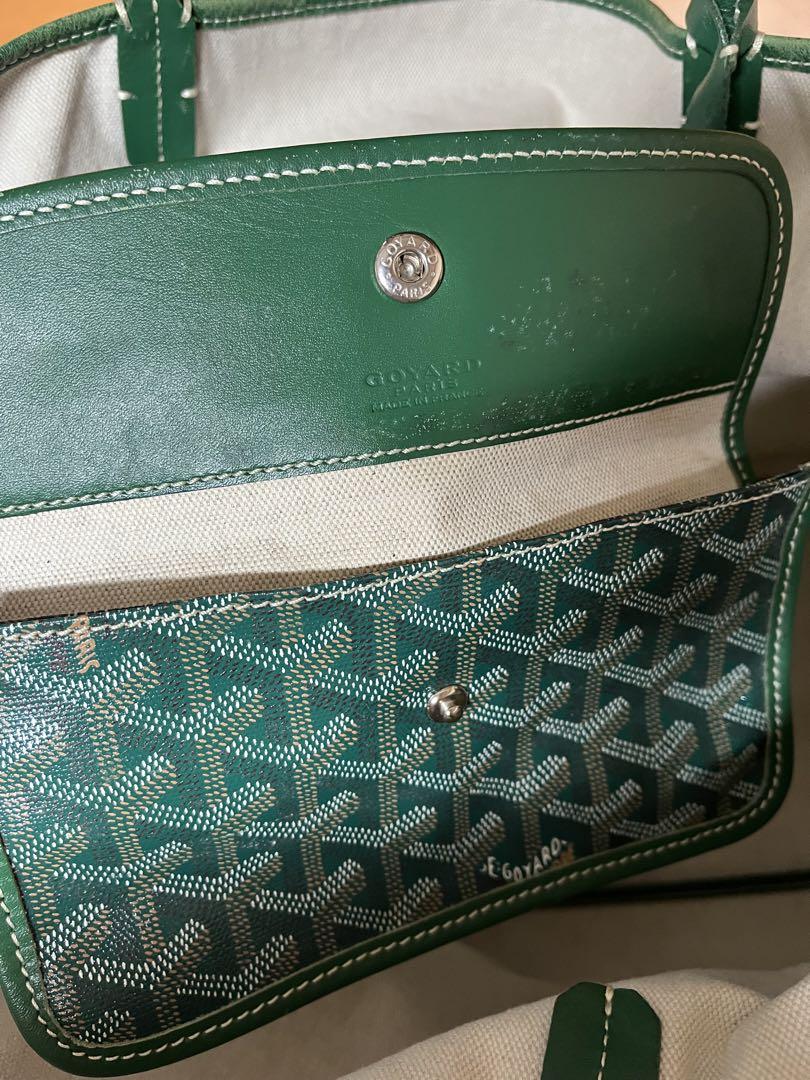 【確実正規品】GOYARD ゴヤール　サンルイ　GM グリーン　緑