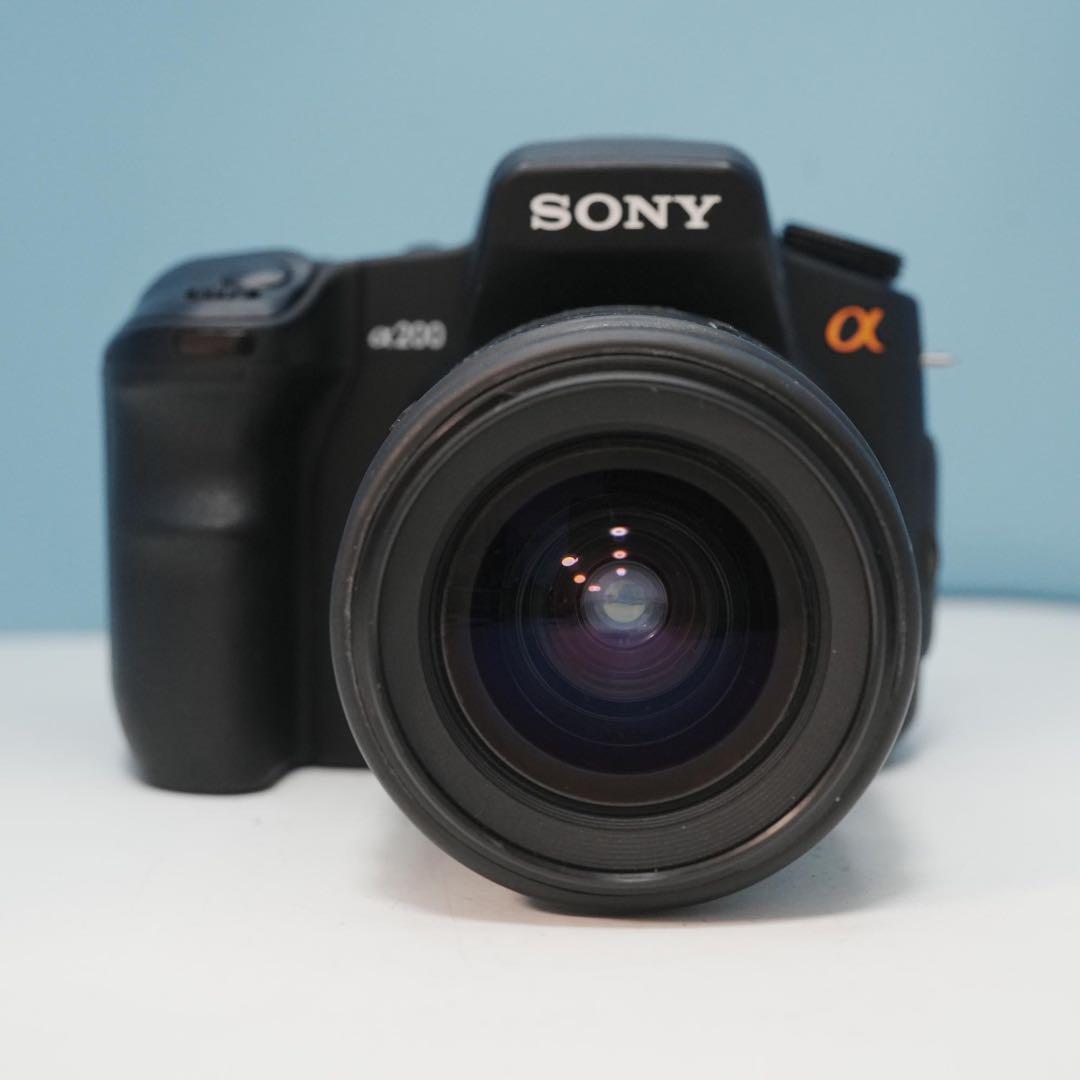 SONY α200 一眼レフ フルセット 美品 a4399 SONY α200 一眼レフ フルセット a4685 - メルカリ