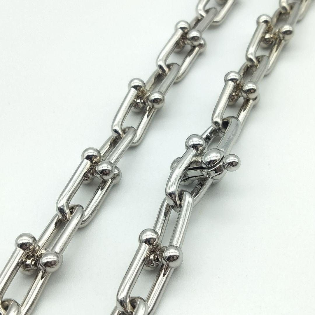新品 ハードウェア ネックレス メンズ シルバー 925 レディー