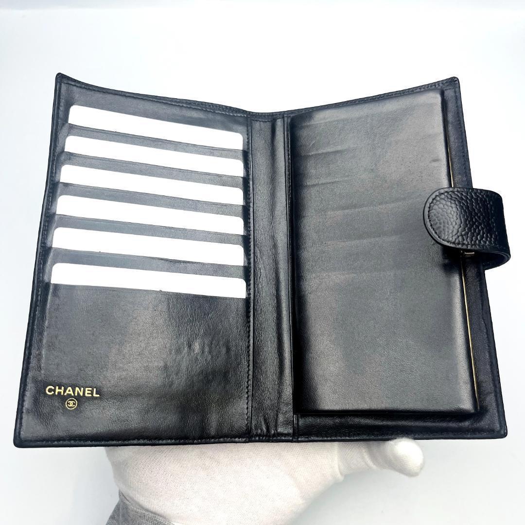 本日限り！CHANEL ココマーク キャビアスキン 長財布 正規品保証 2346