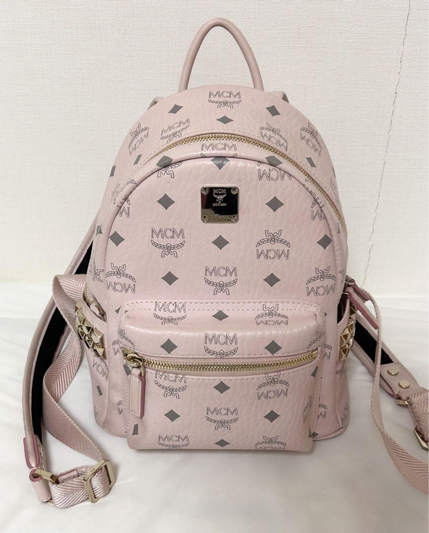 MCM エムシーエム リュック パウダーピンク Sサイズ