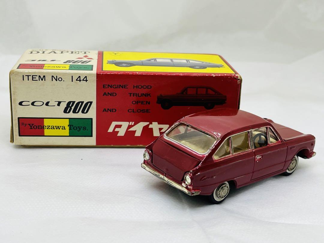 ダイヤペット当時物D-144三菱コルト800奇跡の極美品1960年代希少米澤玩具