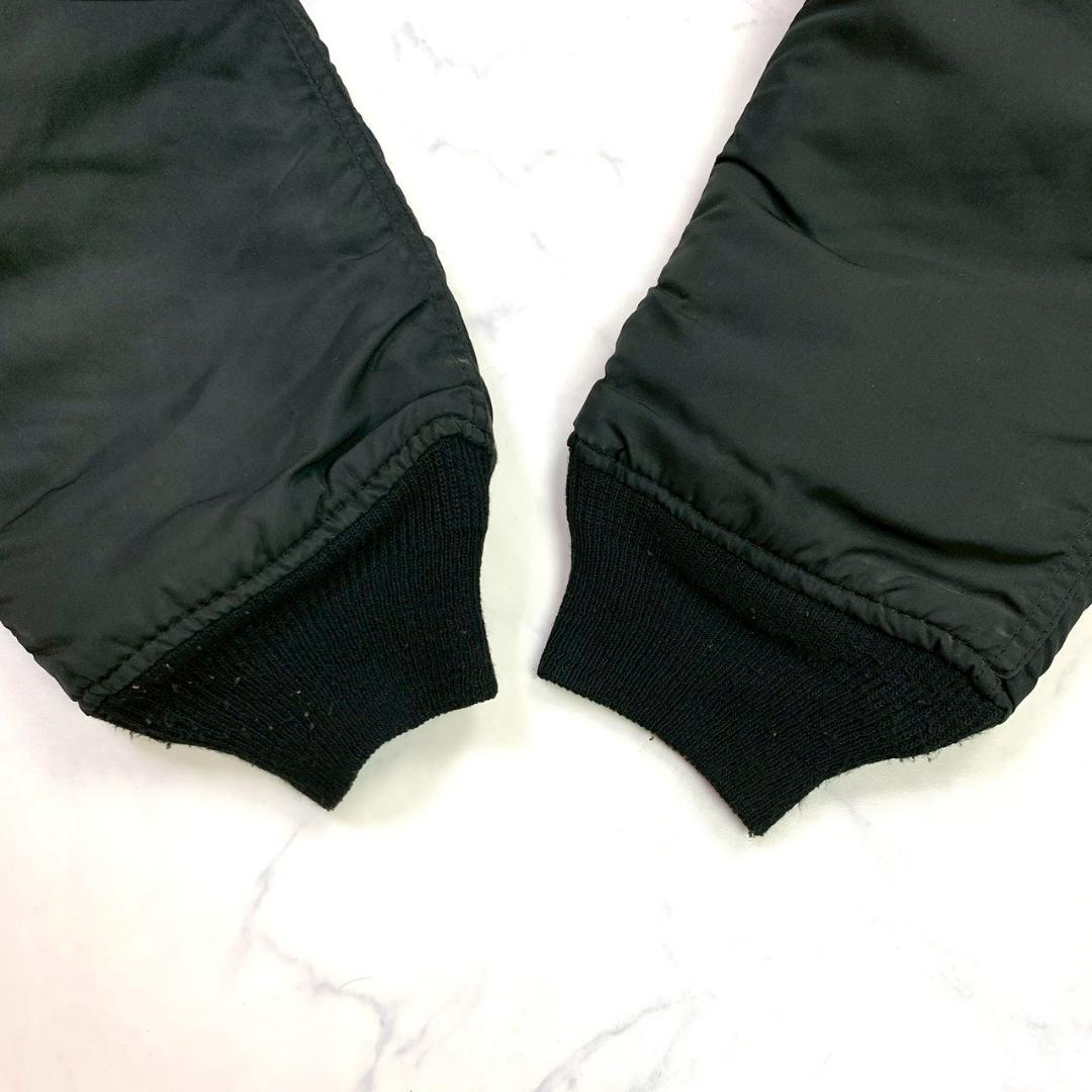 希少色ブラック★ 90s USA製 ALPHA N-2B 短丈 S D774 希少色ブラック★ 90s USA製 ALPHA N-2B 短丈 S D774