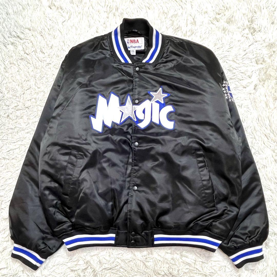 美品✨Majestic マジェスティック オーランドマジック スタジャン XXL