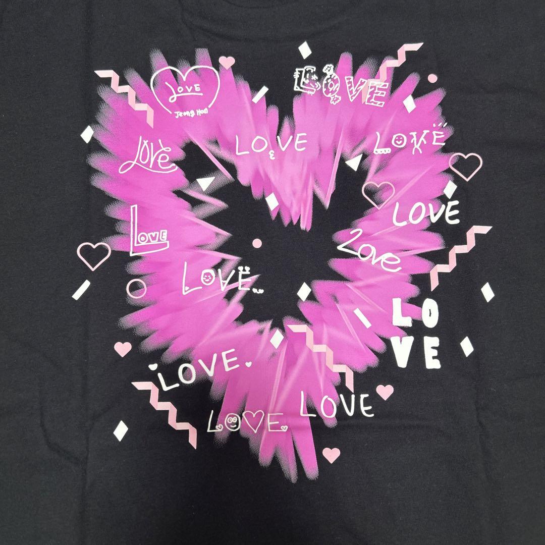 セブンティーン　LOVE Tシャツ　公式品 SEVENTEEN - 【Mサイズ】SEVENTEEN FANMEETING LOVE Tシャツ 白