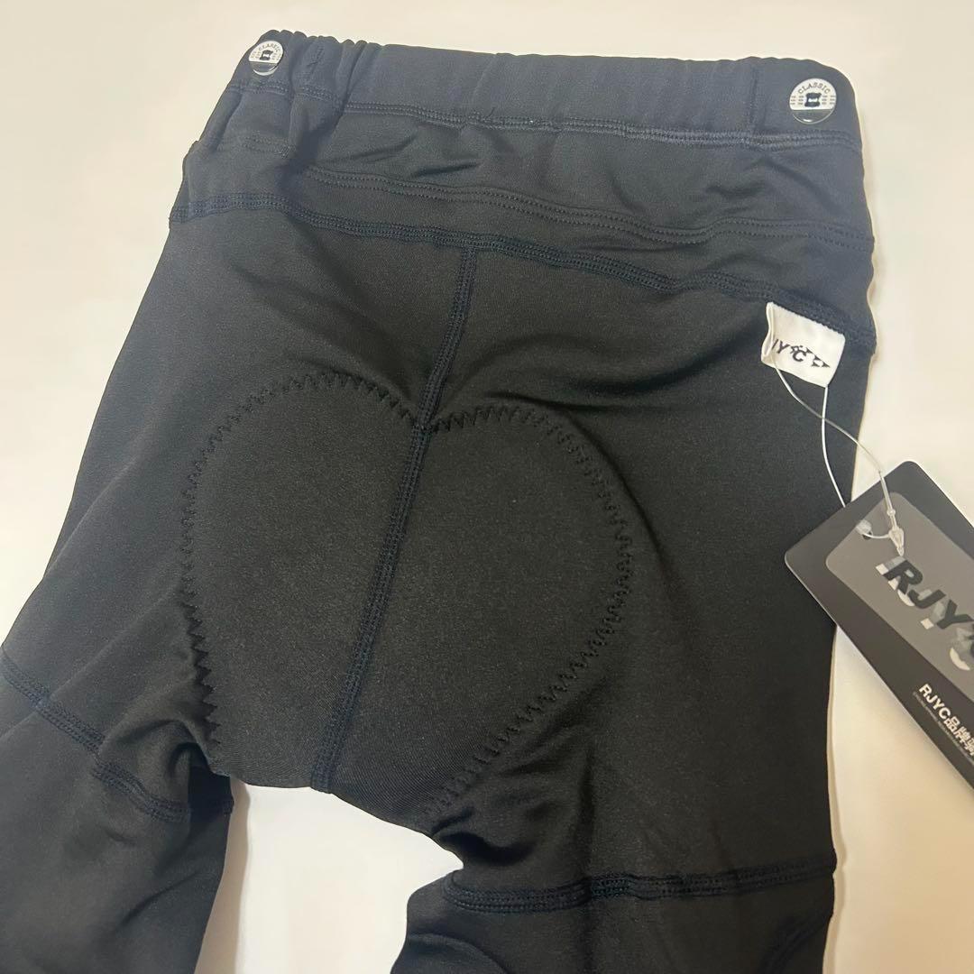 冬用 裏起毛 サイクルパンツ プロテクター ランバイク ストライダー Mサイズ