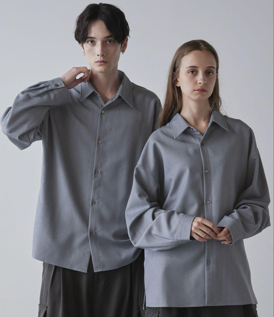 完売品 CLEL バルーン袖ルーズレギュラーカラーシャツ - メルカリ