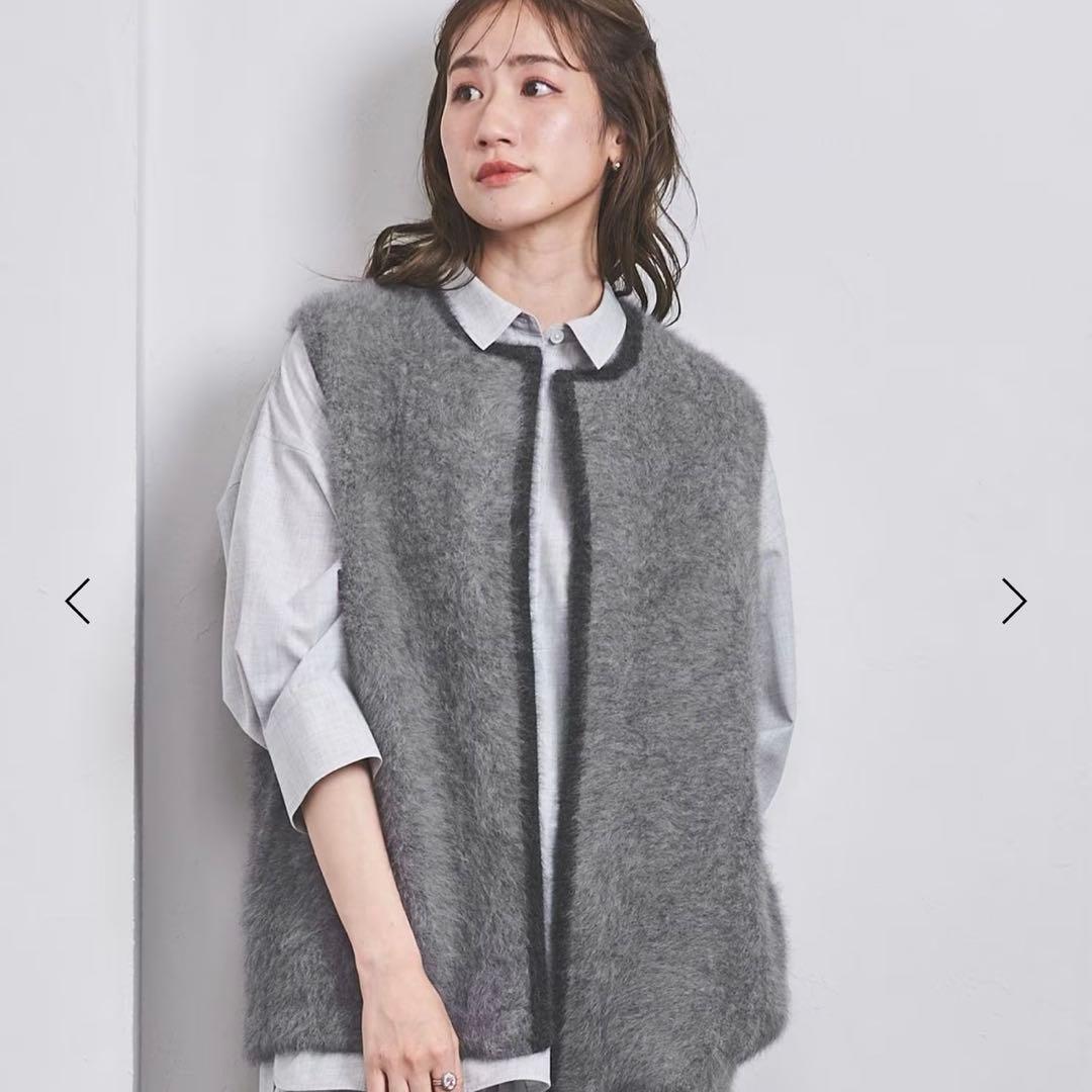 フォックス カシミヤ ニットベスト ユナイテッドアローズ SIZE UNITED ARROWS