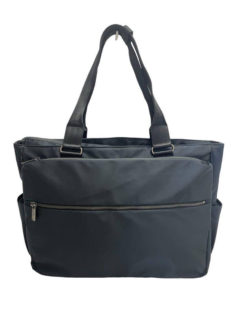 美品　エース  エースジーン  62522 ビジネス　トート ネイビー