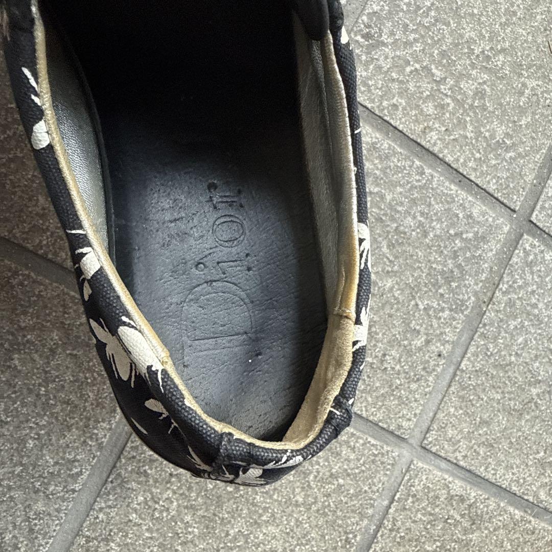 ディオールオム　スニーカーbee ビーdior homme 25~25.5正規品