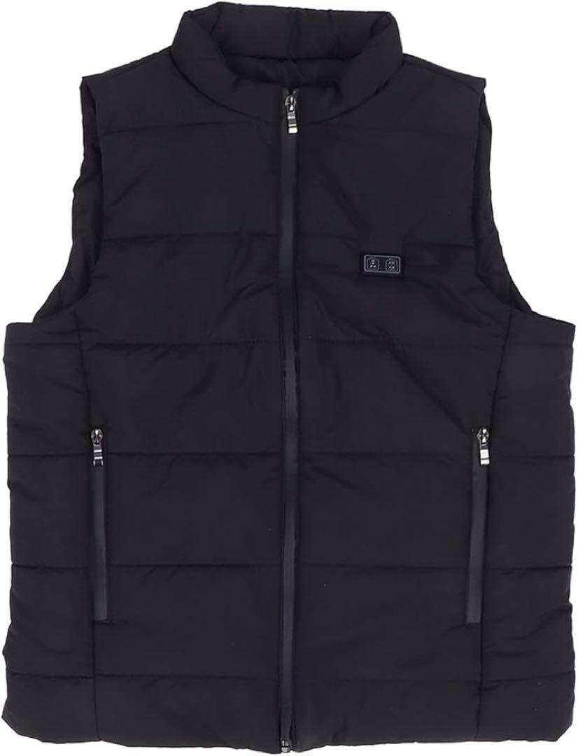 電熱ベスト 加熱ベスト ヒーターベス 加熱服 防寒ベスト 8箇所発熱 Sサイズ