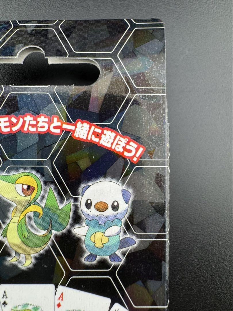 【中古品】美品中古　ポケットモンスター ブラック トランプ ポケモン シュリンク