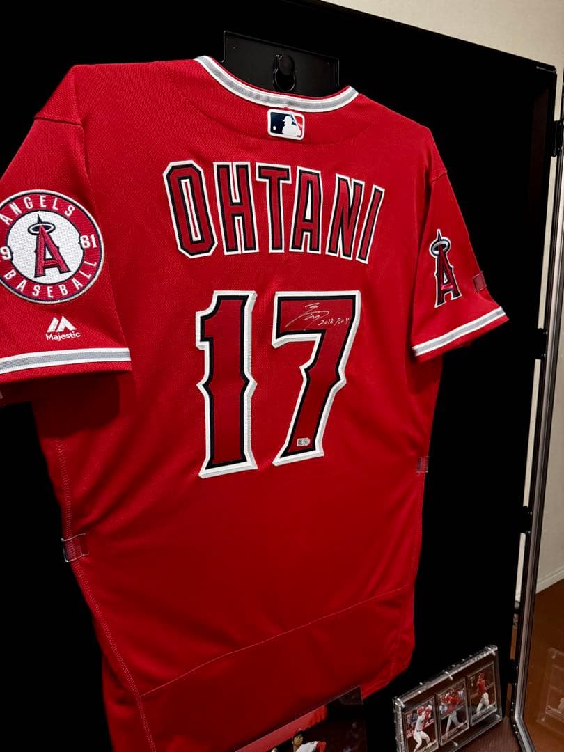 【超レア】大谷翔平 直筆サイン＋「2018 ROY」オーセンティック 高級額縁