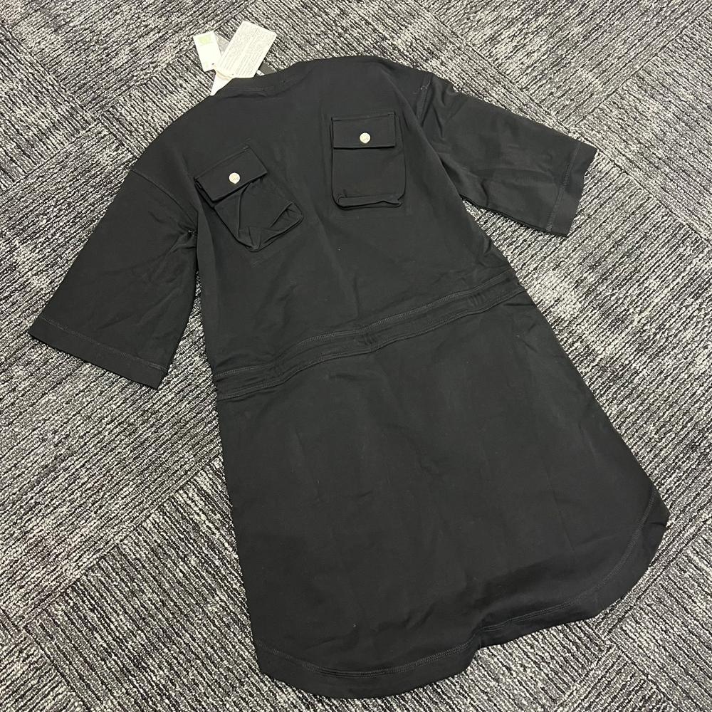 DIESEL ディーゼル 新品 チュニックワンピース XS 黒 トップス