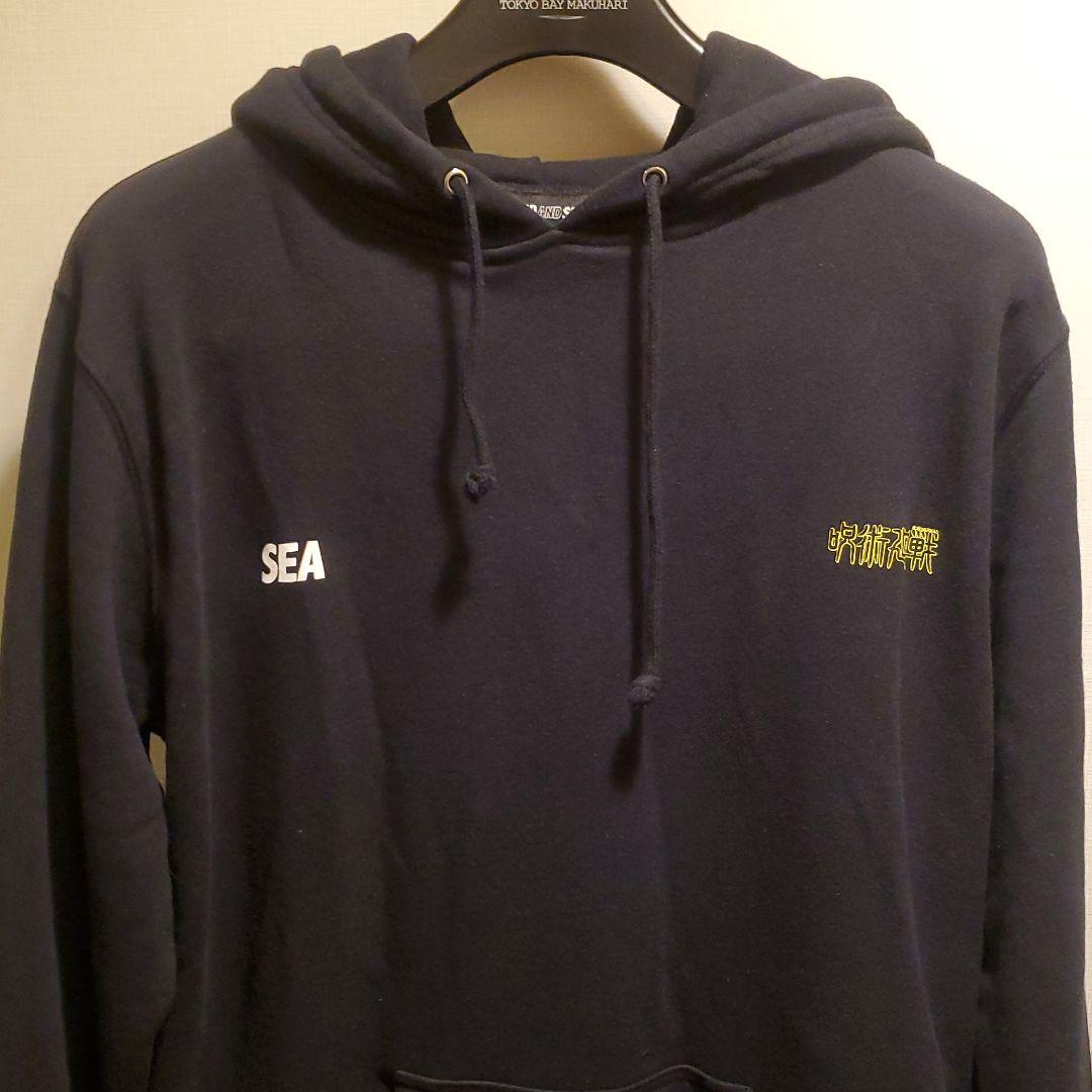 お得定番人気 大特価 美品 呪術廻戦×WIND AND SEAコラボパーカー iq5zx-m80223713874 人気SALE本物保証