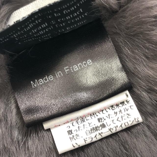 入荷now 口コミ 未使用☆イヴサロモン レッキスラビット編み込みマフラー 小物