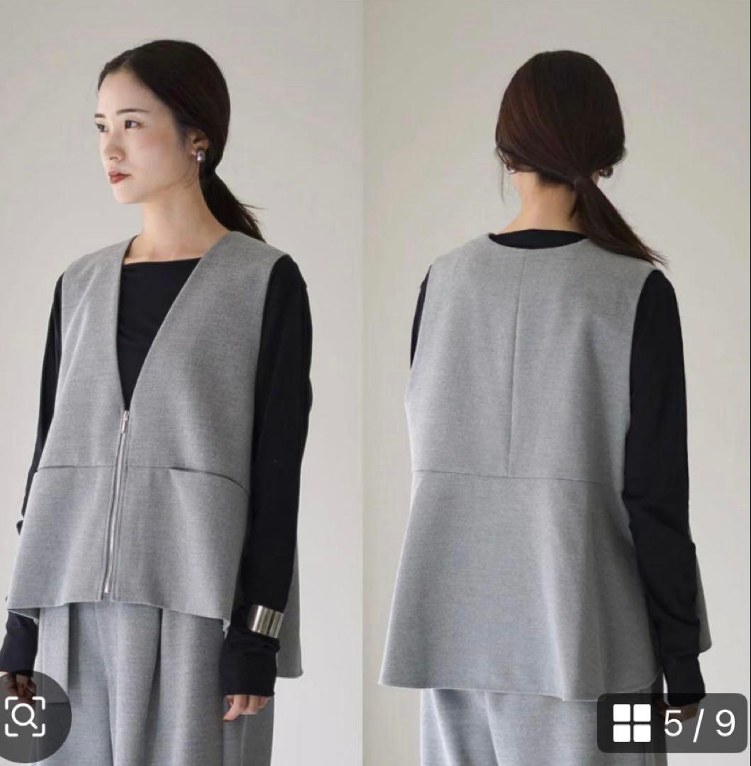 CYAN Tokyoブラックベストandパンツセットアップ CYAN Tokyoブラックベストandパンツセットアップ