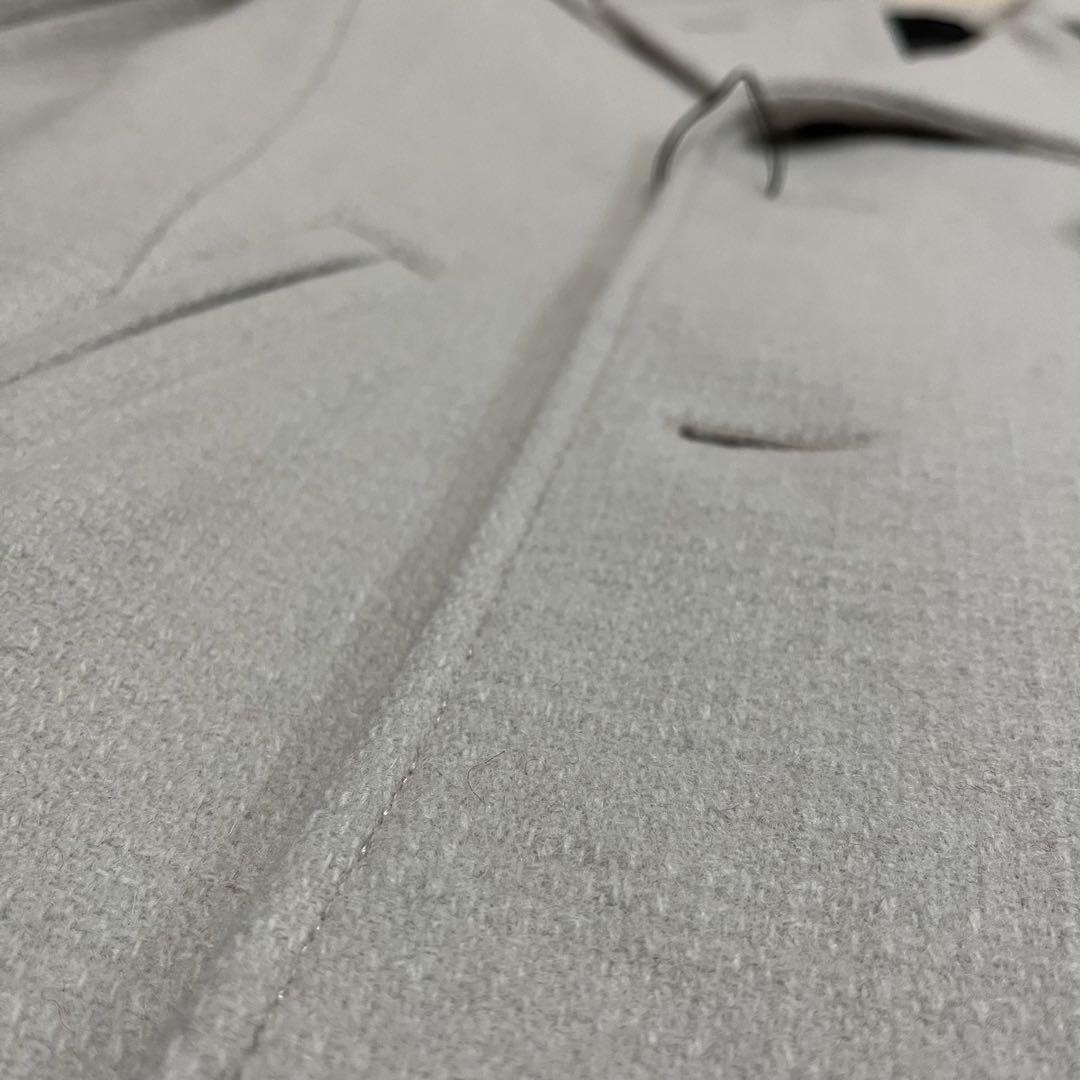 新品 BURBERRY BLACK LABEL バーバリー Pコート ラムウール