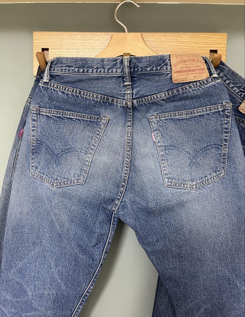 【超美品】ウエアハウス　デニムパンツ　1105　セコハン W30