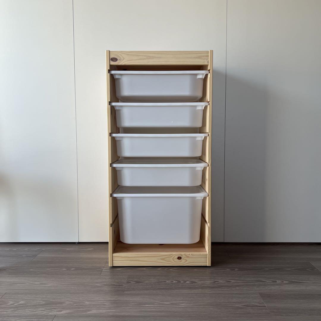送料込 IKEA トロファスト 収納棚 キッズ　棚　イケア　ラック