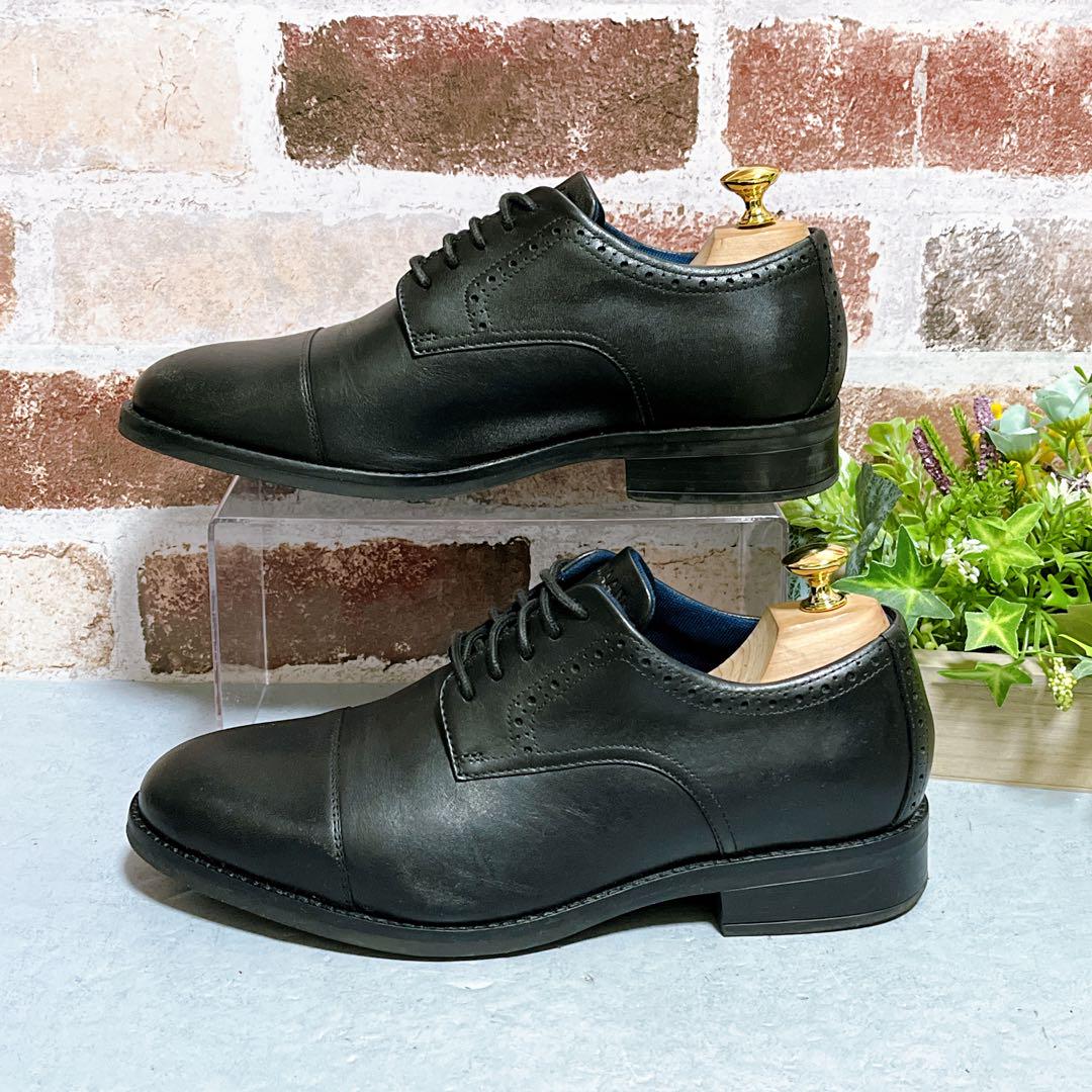 【コールハーン】ドレスシューズ 革靴 グランドプラス 本革 黒 7W 美品