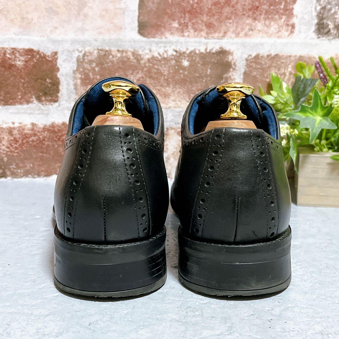【コールハーン】ドレスシューズ 革靴 グランドプラス 本革 黒 7W 美品